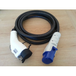 Câble Type 1 vers Type 3 monophasé 32A Câble Type 1 vers Type 3 monophasé 32A